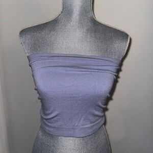 Urban Outfitters Lilac Strapless Crop Top